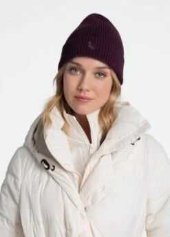 LOLE Everyday Merino Wool Beanie - Plum -Lole Fashion Shop LAW0887 P708 3 1900x