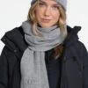 LOLE Everyday Merino Wool Scarf - Meteor Grey