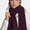 LOLE Everyday Merino Wool Scarf - Plum