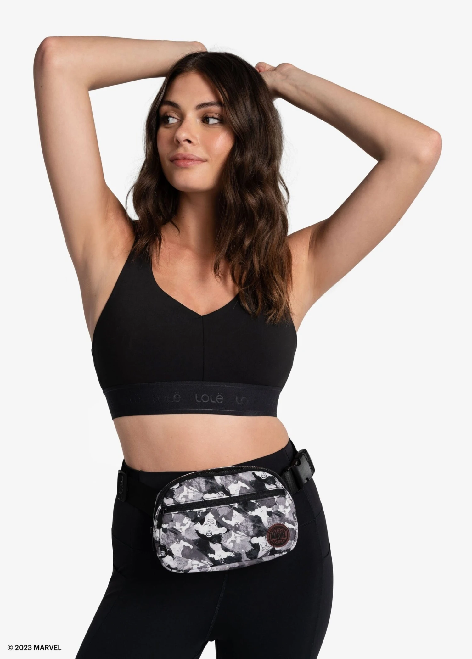 LOLE Jamie Belt Bag - Marvel Camo 2 LOLE Jamie Belt Bag - Marvel Camo - Image 2