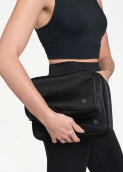 LOLE Large Toiletry Bag - Black -Lole Fashion Shop LAW0899 N415 5 1900x