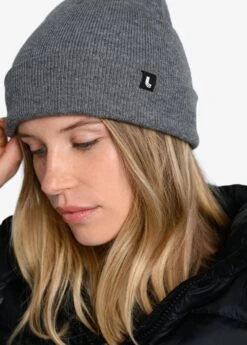 LOLE Everest Slouchy Beanie - Meteor Grey -Lole Fashion Shop LAW0905 G883 4 1900x