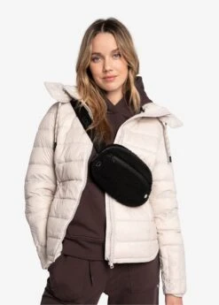 LOLE Jamie Teddy Edition Belt Bag - Black -Lole Fashion Shop LAW0916 N415 3 1900x