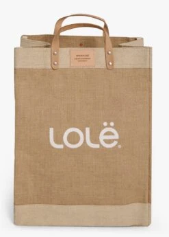 LOLE Market Tote Shopper Bag - White