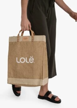 LOLE Market Tote Shopper Bag - White -Lole Fashion Shop LAW0948 W101 4 1900x
