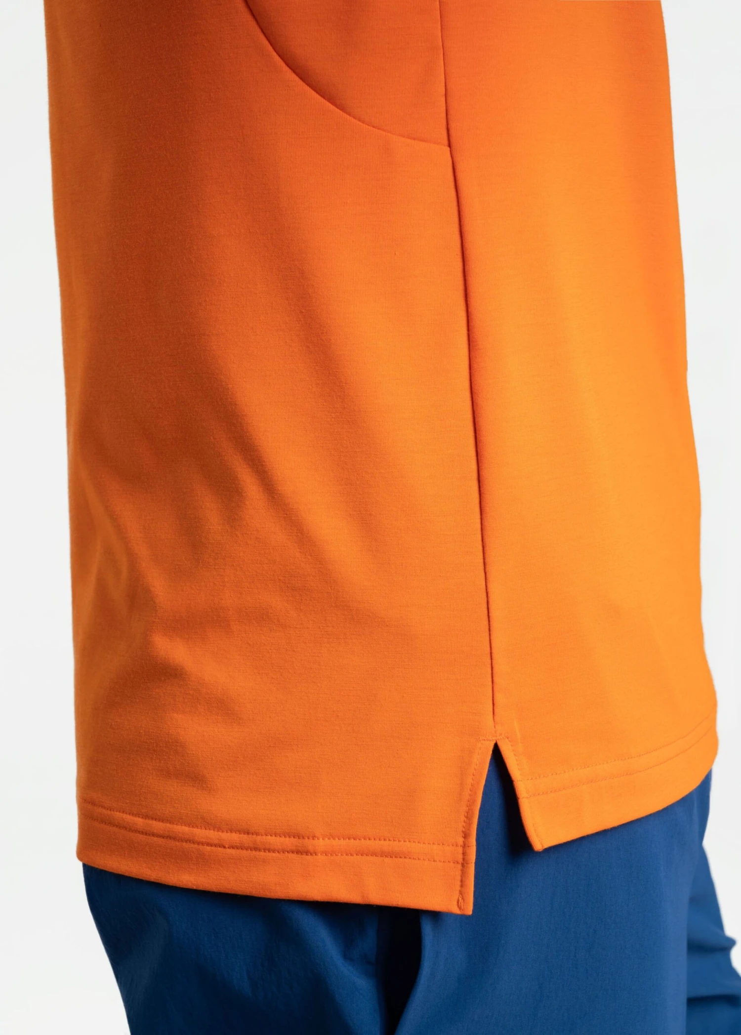 LOLE Performance Wool Short Sleeve - Mandarin 5 LOLE Performance Wool Short Sleeve - Mandarin - Image 5