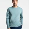 LOLE Performance Wool Long Sleeve - Beryl Blue