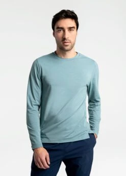 Lole Fashion Shop 37 LOLE Performance Wool Long Sleeve - Beryl Blue