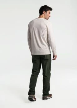 LOLE Performance Wool Long Sleeve - Ecru -Lole Fashion Shop LSM0165 W438 6 1900x