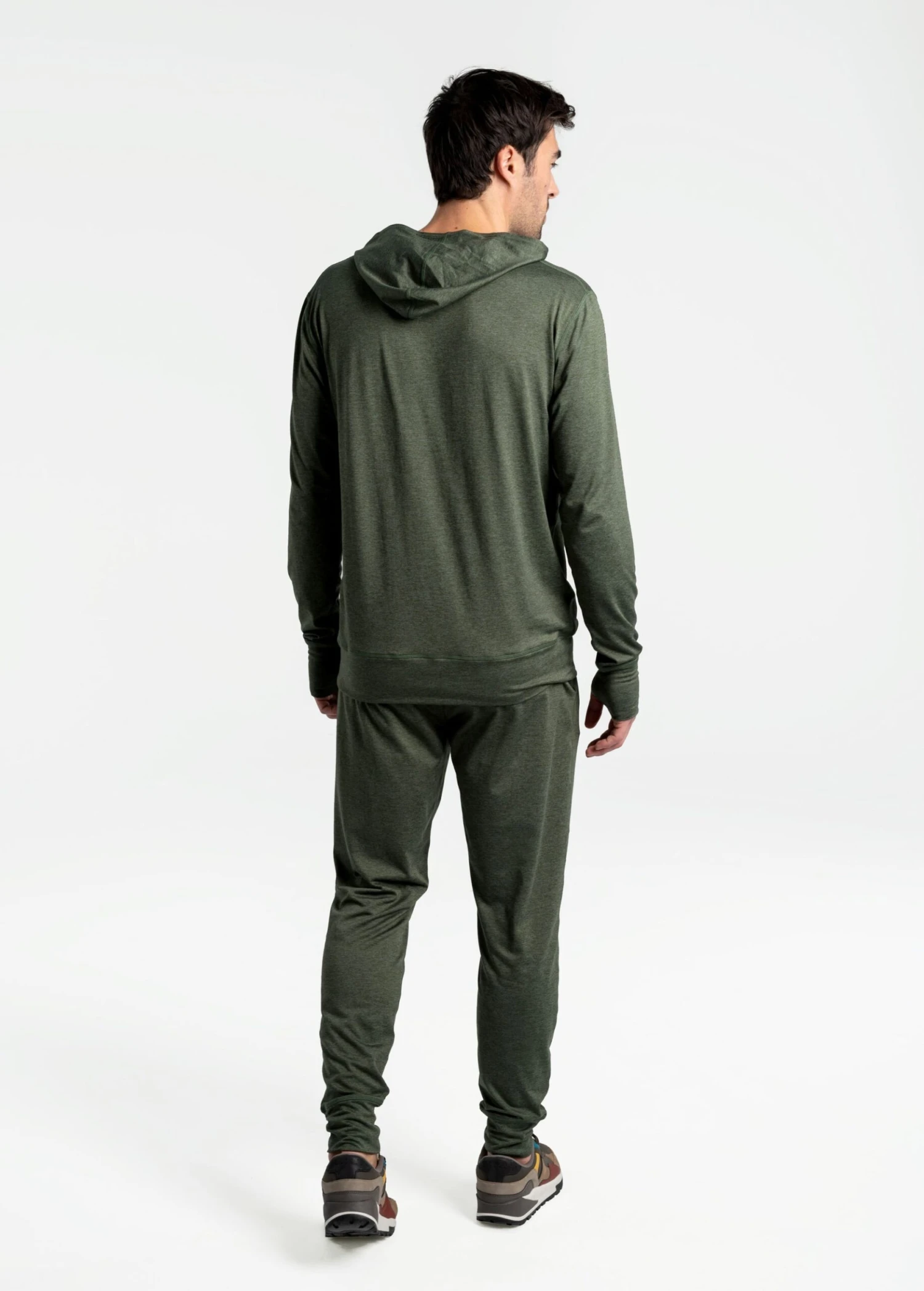LOLE Riley Pullover Hoodie - Kombu 5 LOLE Riley Pullover Hoodie - Kombu - Image 5
