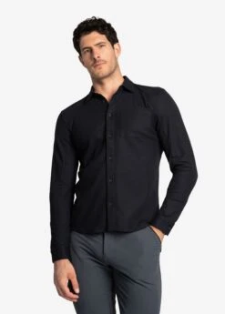LOLE Colin Shirt - Black -Lole Fashion Shop LSM0185 N415 6 1900x