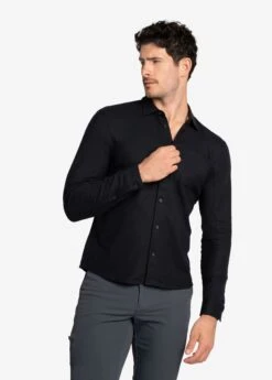LOLE Colin Shirt - Black -Lole Fashion Shop LSM0185 N415 7 1900x