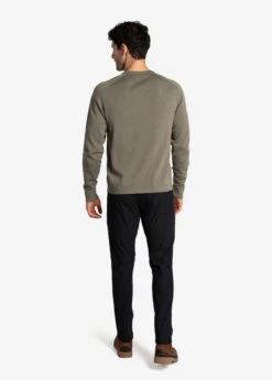 LOLE On Repeat Organic Cotton Sweater - Desert Green -Lole Fashion Shop LSM0195 V799 4 1900x