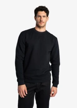 LOLE Easy Crew Neck Pullover - Black