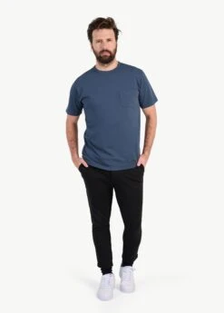 LOLE Crew Neck Short Sleeve T-Shirt - Ironstone -Lole Fashion Shop LSM0201 BB59 3 1900x