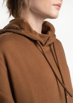 LOLE Essential Organic Cotton Hoodie - Black Walnut -Lole Fashion Shop LSU0001 C207 5 1900x