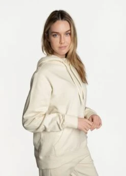 LOLE Essential Organic Cotton Hoodie - Ecru