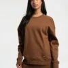 LOLE Essential Organic Pullover - Black Walnut