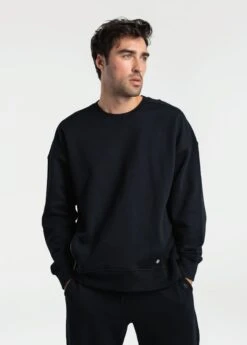 LOLE Essential Organic Pullover - Black -Lole Fashion Shop LSU0002 N415 7 1900x