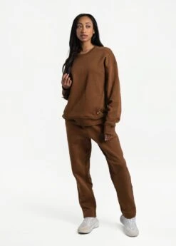 LOLE Essential Organic Cotton Joggers - Black Walnut -Lole Fashion Shop LSU0003 C207 5 1900x