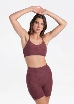 LOLE Half Moon Bra - Plum Heather -Lole Fashion Shop LSW4237 P710 5 1900x