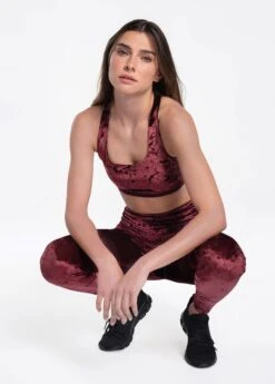 LOLE Burst Velvet Bra - Plum -Lole Fashion Shop LSW4245 P708 5 1900x