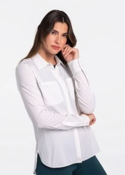 LOLE Everyday Shirt - Gardenia -Lole Fashion Shop LSW4257 W432 5 1900x