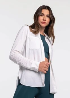 LOLE Everyday Shirt - Gardenia -Lole Fashion Shop LSW4257 W432 6 1900x