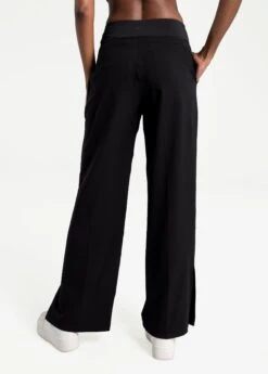LOLE Connect Wide Leg Pants - Black 14 LOLE Connect Wide Leg Pants - Black -Lole Fashion Shop LSW4268 N415 7 1900x