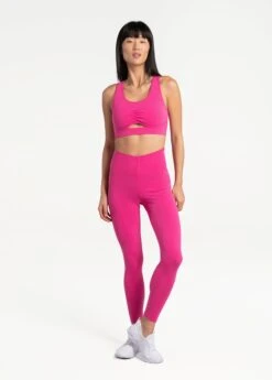 LOLE Organic Cotton Ankle Leggings - Rhubarb