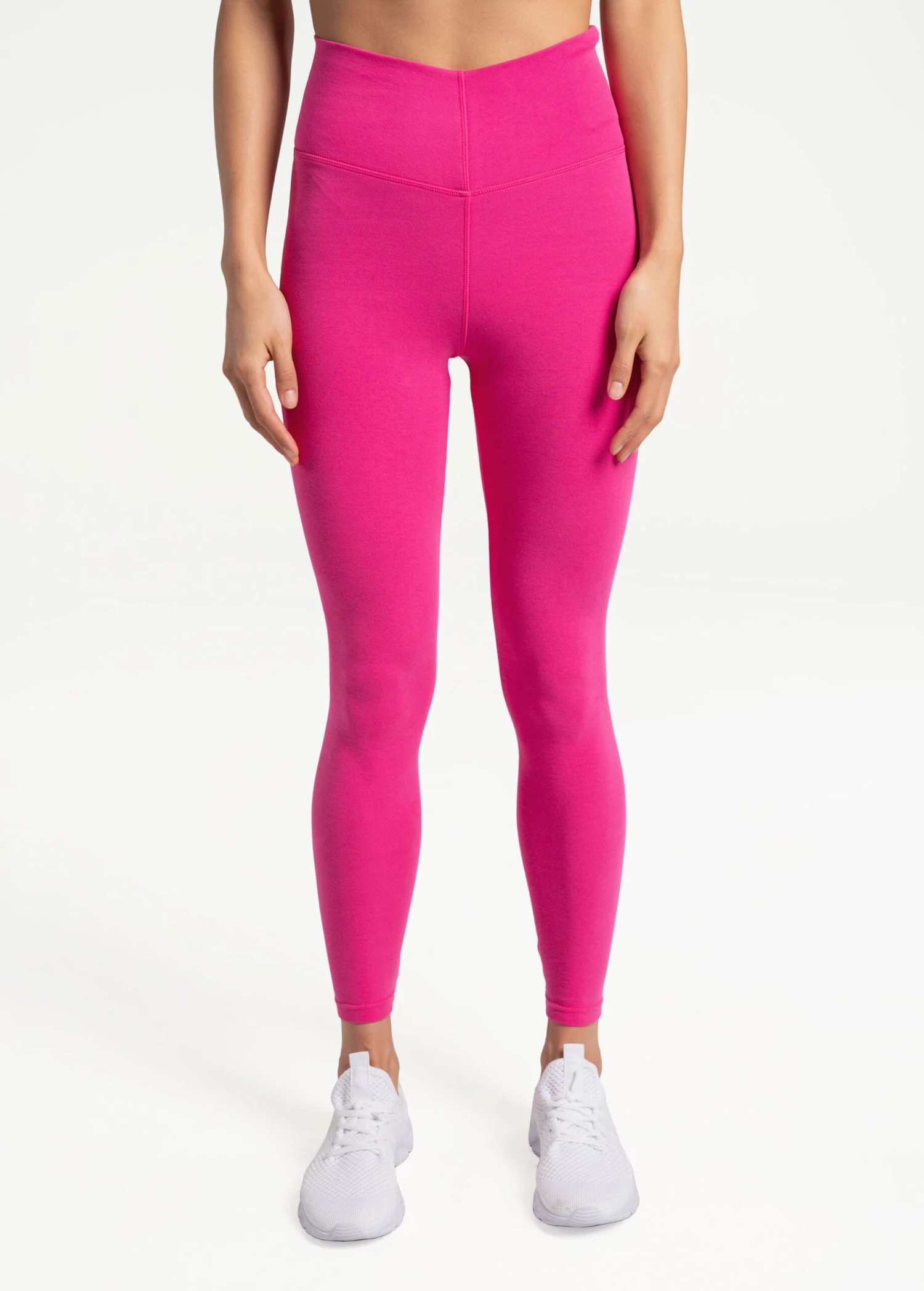 LOLE Organic Cotton Ankle Leggings - Rhubarb 2 LOLE Organic Cotton Ankle Leggings - Rhubarb - Image 2