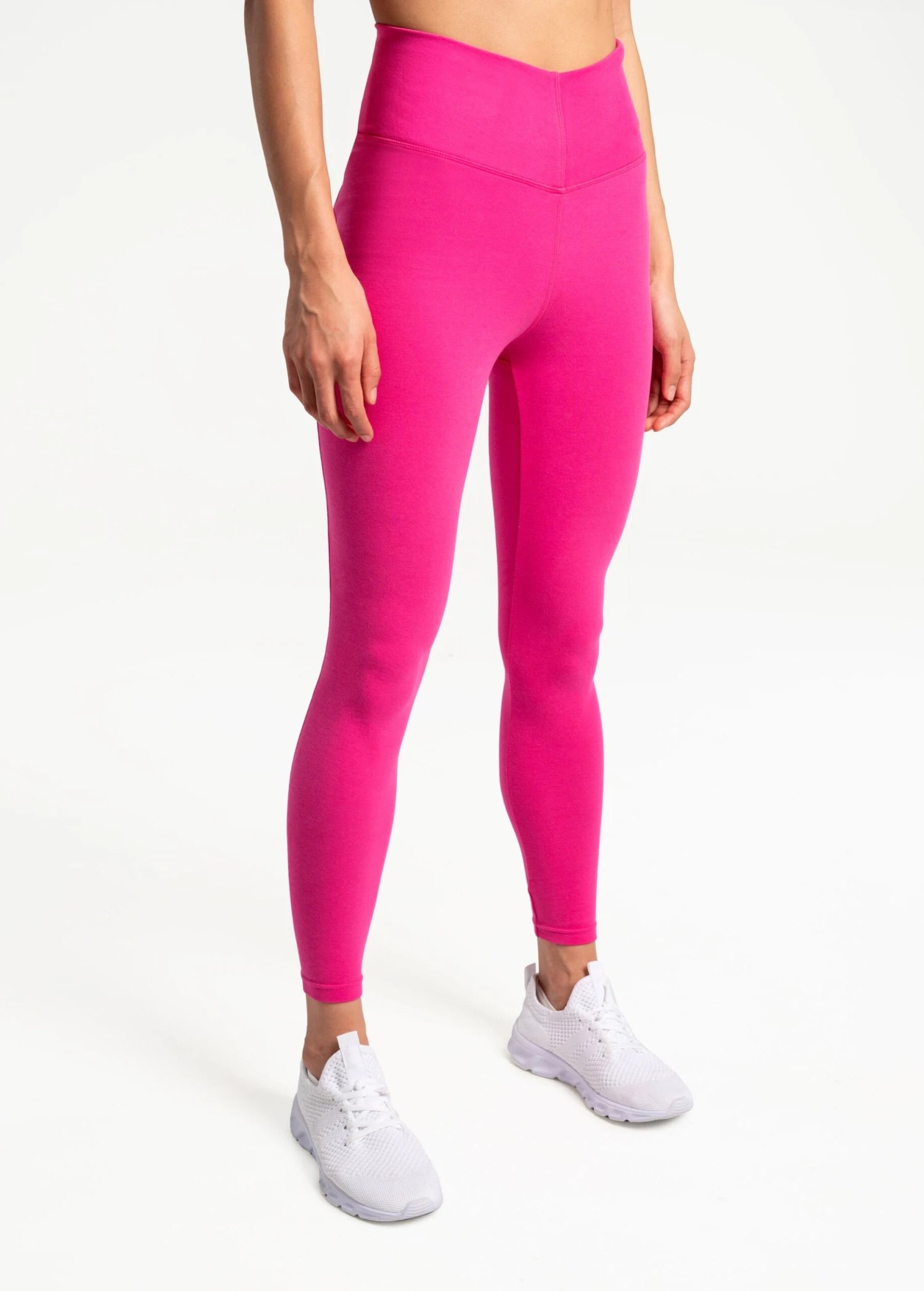 LOLE Organic Cotton Ankle Leggings - Rhubarb 4 LOLE Organic Cotton Ankle Leggings - Rhubarb - Image 4