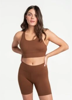 LOLE Comfort Stretch Biker Shorts - Black Walnut -Lole Fashion Shop LSW4283 C207 8 1900x