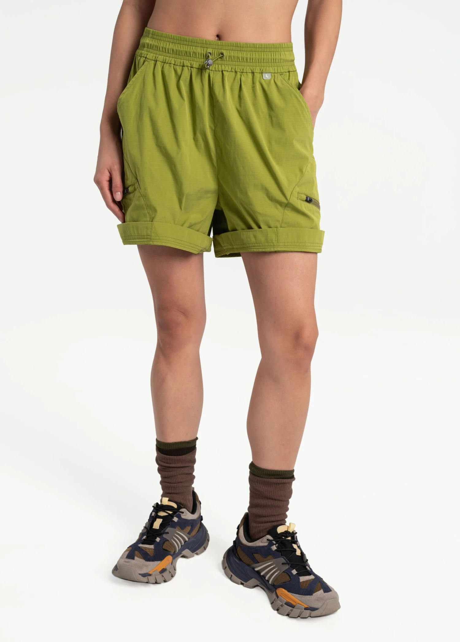 LOLE Wander Cargo Shorts - Kelp 2 LOLE Wander Cargo Shorts - Kelp - Image 2