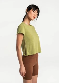 LOLE Everyday Short Sleeve - Kelp 8 LOLE Everyday Short Sleeve - Kelp -Lole Fashion Shop LSW4294 V760 4 1900x
