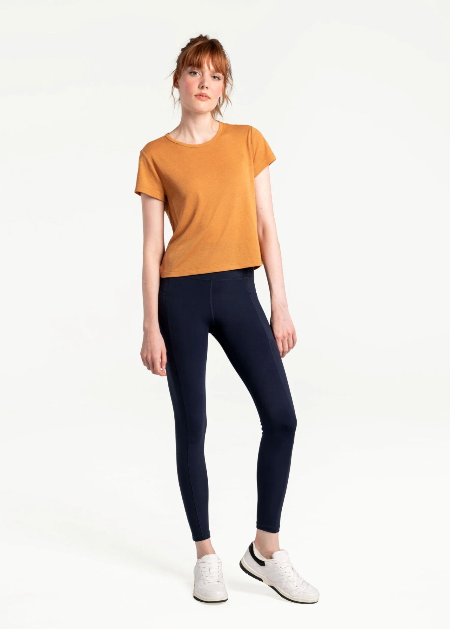 LOLE Everyday Short Sleeve - Inca Gold 5 LOLE Everyday Short Sleeve - Inca Gold - Image 5