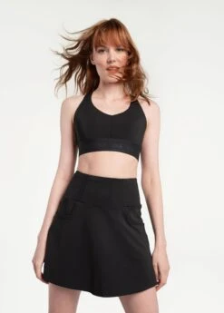 LOLE Step Up Skort - Black -Lole Fashion Shop LSW4303 N415 8 1900x