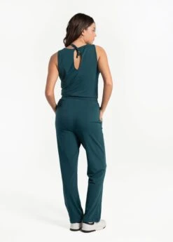 LOLE Effortless Cotton Jumpsuit - Emerald -Lole Fashion Shop LSW4307 V776 4 1900x