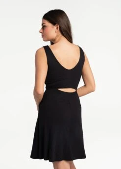 LOLE Traverse V-Neck Dress - Black -Lole Fashion Shop LSW4308 N415 4 1900x