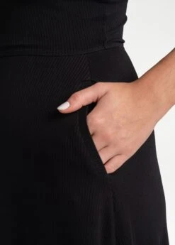 LOLE Traverse V-Neck Dress - Black -Lole Fashion Shop LSW4308 N415 7 1900x