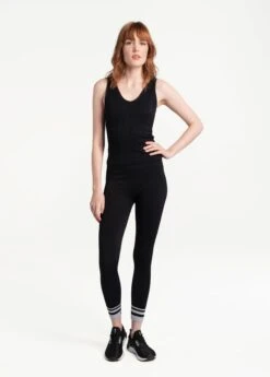 LOLE Asana V-Neck Tank Top - Black -Lole Fashion Shop LSW4323 N415 4 1900x