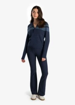 LOLE Eco Wool Turtle Neck Pullover - Outerspace Heather -Lole Fashion Shop LSW4357 BB07 5 1900x