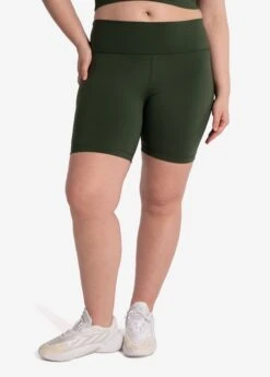 LOLE Comfort Stretch Biker Shorts - Kombu