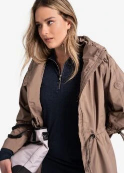 LOLE Traverse 1/2 Zip Dress - Outerspace Heather -Lole Fashion Shop LSW4370 BB07 7 1900x