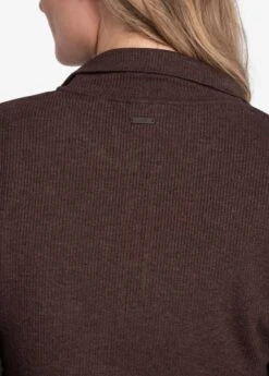 LOLE Traverse 1/2 Zip Dress - Java Heather -Lole Fashion Shop LSW4370 C224 6 1900x