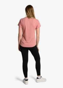 LOLE Performance Wool Moisture-wicking Short Sleeve - Peony -Lole Fashion Shop LSW4377 K135 5 1900x