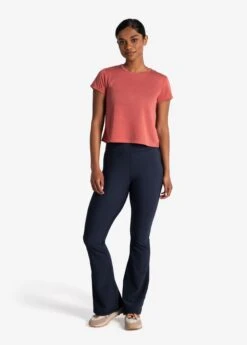 LOLE Everyday Short Sleeve - Cerise -Lole Fashion Shop LSW4385 K742 4 1900x