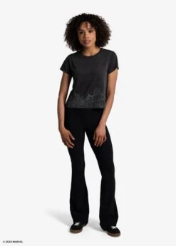 LOLE Everyday Short Sleeve - Marvel Black Cityscape 9 LOLE Everyday Short Sleeve - Marvel Black Cityscape -Lole Fashion Shop LSW4385 N742 5 1900x