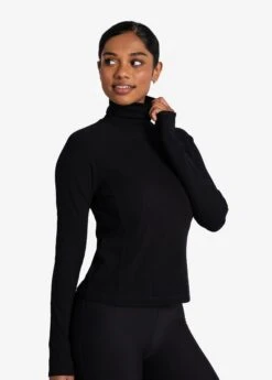 LOLE Traverse Turtle Neck Long Sleeve - Black -Lole Fashion Shop LSW4396 N415 3 1900x