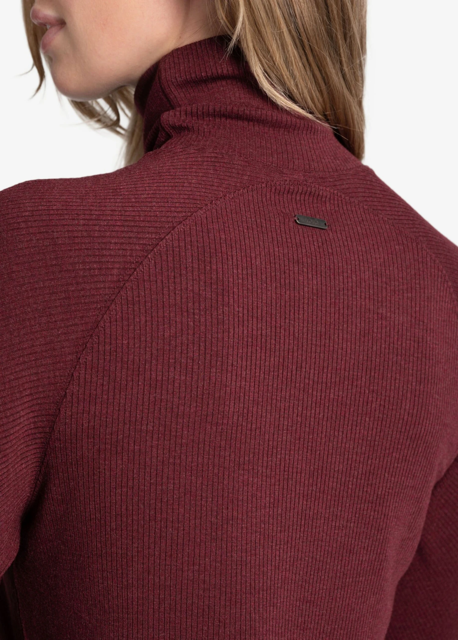 LOLE Traverse Turtle Neck Long Sleeve - Port Heather 5 LOLE Traverse Turtle Neck Long Sleeve - Port Heather - Image 5